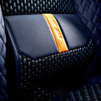 Fundas Asientos Autos Universal Cuero Legítimo + Juego Cubre Alfombra Premium
